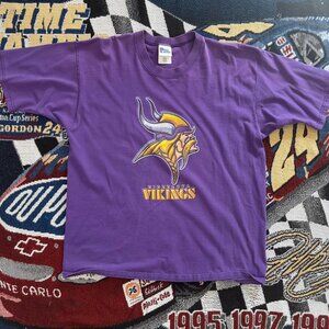 Vintage 90s Minnesota Vikings NFL Pro Player Shirt Size XL
